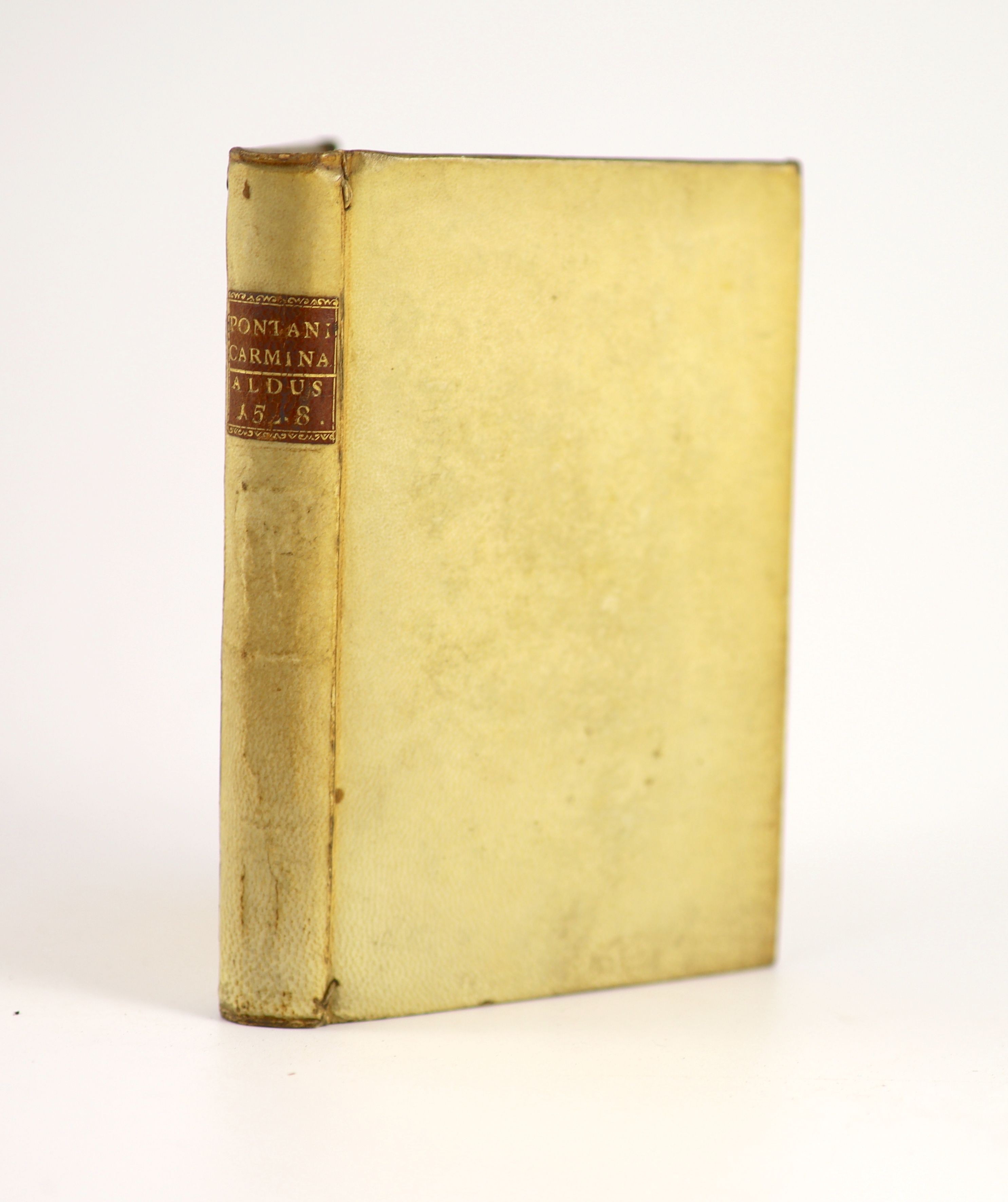 Pontanus, Johannes Jovianus. Amorum Libri II. De Amore Conjugali ...